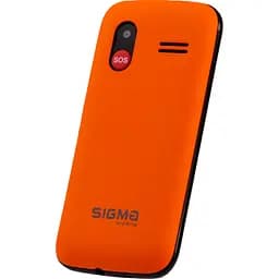 Мобільний телефон (бабушкофон) Sigma mobile Comfort 50 HIT Orange - мініатюра 3