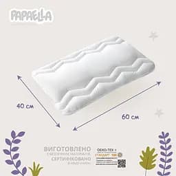 Набір в ліжечко Papaella Comfort: ковдра 135x100 см + подушка 60х40 см (8-29611 білий) - мініатюра 4