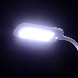 Настільна лампа Brille на гнучкій ніжці сенсорна SL-64 6W WH - мініатюра 13