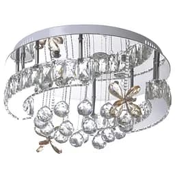 Люстра стельова Brille з пультом LED 48W WW+NW+CW CH (BR-989C/1) - мініатюра 4