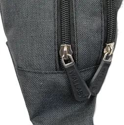 Сумка на пояс бананка Wallaby 2906-5 Чорна - мініатюра 7