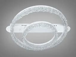 Стельова LED люстра кільця біла 72W - мініатюра 5