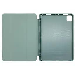 Чохол-книжка CDK для Apple iPad Air 10.9" 4gen 2020 екокожа/силікон Smart Case cлот стилус (011190) green - мініатюра 9