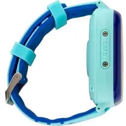 Дитячий годинник - телефон AmiGo GO005 Thermometer 4G WI-FI блакитні - мініатюра 5