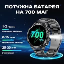 Годинник Smart Turbo Power Steel, 2 ремінця - мініатюра 5