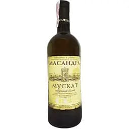Вино Массандра Мускат Южный Белый десертное белое сладкое 0.75 л