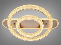 Люстра стельова Diasha LED золото 80W пульт 14 м² - мініатюра 2