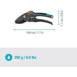 Секатор Gardena PremiumCut Pro Dry Wood з ковадлом 24 мм (12250-20.000.00) - мініатюра 6