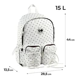 Рюкзак GoPack Education Teens 130L молочний Білий (GO26-130L-1) - мініатюра 2