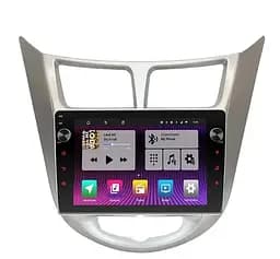 Штатна автомагнітола XPRO Hyundai Accent 2010-2016 (9") Android 10.1 4/32 біла (MER-14097_5463) - мініатюра 6