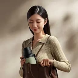 Термос MiJia Big Belly Thermos Cup 1L MJDDB01PL Green - мініатюра 6