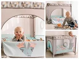 Манеж Lionelo Sofie Grey Scandi - мініатюра 6