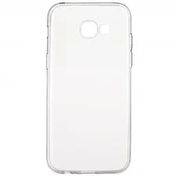 TPU чохол Epic Transparent 1.5mm для Samsung A520 Galaxy A5 (2017) Безбарвний (прозорий)