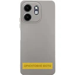 Чохол TPU GETMAN Liquid Silk Full Camera для Motorola Moto G15 4G / G15 Power / G17 / G17 Power Сірий / Lavender