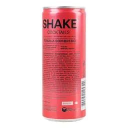 Напій слабоалкогольний Shake Cocktails Tequila Sombrero сильногазований 7% 0.25 л - мініатюра 3