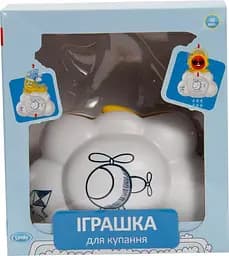 Іграшка для купання Lindo Хмара-місяць (8366-50A) - мініатюра 4