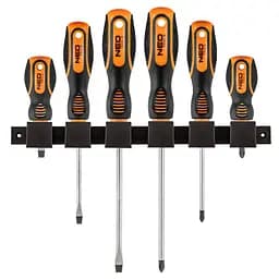 Викрутки SL,PH, сталь CrV, набір 6шт Neo Tools hoz0014079 - мініатюра 2