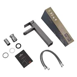 Змішувач для раковини Kroner KRP Edelstahl Kubus - PVD010-3 (CV035910) - мініатюра 8