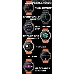 Годинник Smart GPS Max Black, 2 ремінця - мініатюра 22