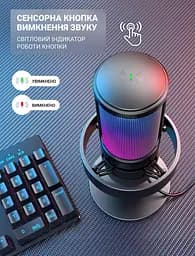Мікрофон Fifine A8 RGB Ampligame (Ampligame A8) Б/в - мініатюра 5