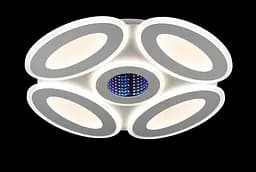Люстра стельова LED Splendid Ray L78537/4+1, 200W, білий, сучасний стиль з пультом - мініатюра 3