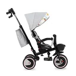 Дитячий триколісний велосипед MoMi Invidia 5 у 1 з батьківською ручкою grey (4068) - мініатюра 6