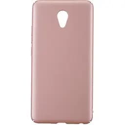 Чохол-накладка Toto PC case Rubberized Full Cover Meizu M5 Pink