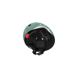 Шолом захисний Scoot and Ride світловідбиваючий, з ліхтариком, 45-51 см (XXS/XS), сіро-зелений (SR-210225-FOREST) - мініатюра 7