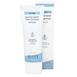 Зволожуючий крем для обличчя Jigott Lifting Peptide Water Drop Tone Up Cream, 50 мл - мініатюра 1