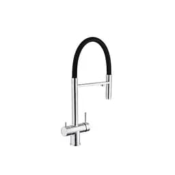 Змішувач для кухні з підключенням до фільтру Kroner KRP Edelstahl Klassisch - ESG03815BLK CV027933 Нержавіюча сталь - мініатюра 2