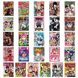 Стікерпак Епоха манги: Легенди та герої Набір наклейок GeekLand Manga Era: Legends and Heroes 50 штук - мініатюра 3
