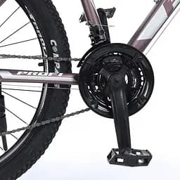 Велосипед "PHANTOM" PROF1 G26PHANTOM A26.1 26 д. Алюм.рама 19 ", SHIMANO 21SP, алюм., DB, FW TZ500, чорно-синій - мініатюра 7