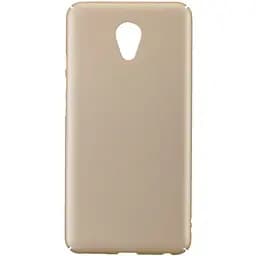 Чохол-накладка Toto PC case Rubberized Full Cover Meizu M5 Gold