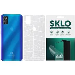 Захисна плівка SKLO Back тил Transp. для ZTE Blade V 2020 Smart Прозорий / Croco