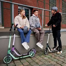 Самокат Hudora Bigwheel Advanced 205 Black-Gray (14153) - мініатюра 5