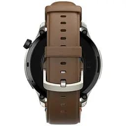 Годинник розумний Amazfit GTR 4 коричневий (Vintage Brown) зі шкіряним ремінцем - мініатюра 4