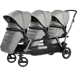 Коляска Peg-Perego Triplette для трійні сіра - мініатюра 3