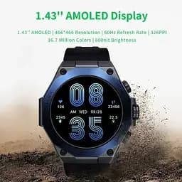 Смарт годинник Black Shark S1 Pro синій - мініатюра 7
