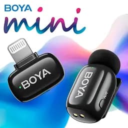 Мікрофон Boya mini-16 Lightning Black (mini-16) - мініатюра 5