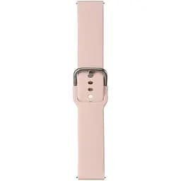 Ремінець DK CDK для Mobvoi TicWatch S2 "L" 22mm Silicone Sport Band Classic (011018) (pink) - мініатюра 3