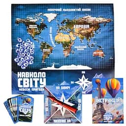 Настільна гра Strateg Навколо світу: Небесні пригоди (30502) - мініатюра 7