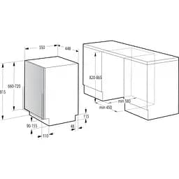 Посудомийна машина Gorenje GV520E10 - мініатюра 7