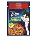 Вологий корм для котів Felix Sensations з яловичиною та томатами 85 г