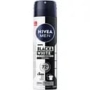 Антиперспірант NIVEA MEN Чорне та Біле невидимий: класичний спрей 150 мл