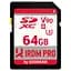 Карта пам'яті GoodRam Memory card Secure Digital 64Gb IRDM PRO SDXC V90 UHS-II U3 Retail (IRP-S9B0-0640R11) - мініатюра 1