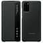 Оригінальний чохол-книжка S-View Clear View Cover Official для Samsung Galaxy S20 Plus 5G Чорний EF-ZG985CBEGRU - мініатюра 1