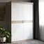 Шафа-купе Еверест Соната 1400 дводверна 140х60х217 дуб сонома/білий (EVR-2395) - мініатюра 2