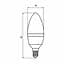 Лампочка Eurolamp LED CL 6W 620 Lm E14 3000K deco 2шт (MLP-LED-CL-06143(Amber)) - мініатюра 3