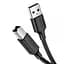 Кабель Ugreen USB type А 2.0 - USB type B для принтерів, сканерів, БФП 2 м Black (US104) - мініатюра 1
