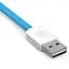 Кабель Baseus String Cable USB to Lightning 2A 1m CAAPIH6-ND32 Blue-White - мініатюра 3
